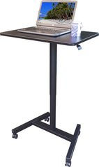 Liftoff Lectern/Office Sit Stand Desk- Pneumatic height Adjustment